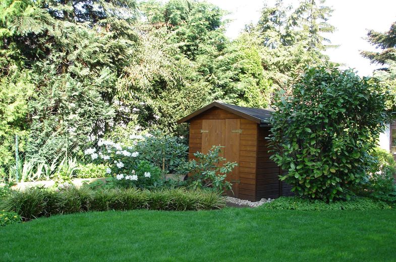 3 Zimmer Wohnung Oberasbach Altenberg – Gartenanteil mit Haus