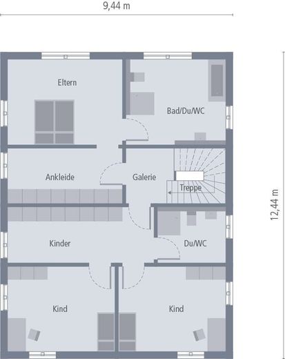 HÖCHSTER WOHNKOMFORT AUF 3 ETAGEN. – Design_30_DG_Grundriss