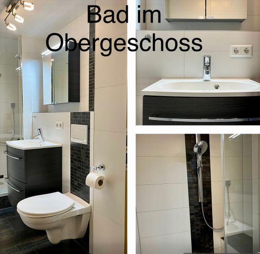 Modernisiertes Reihenmittelhaus mit PV-Anlage – Bad OG.
