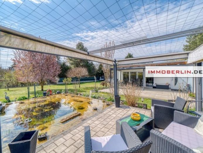 IMMOBERLIN.DE - Südgrundstück mit Bungalowarchitektur und Sonnenterrasse in rückwärtiger Lage – फोटो 1