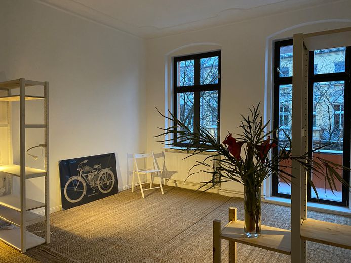 Westhafen Stuckaltbau, sonnig, grün, ruhig, Balkon, hohe Räume – Foto 3