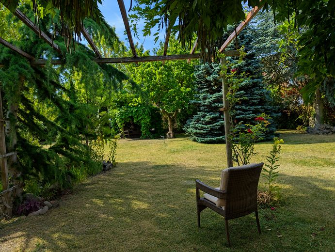 Blick von der Terrasse