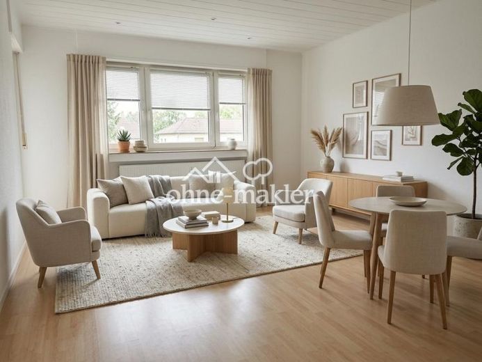 Sofort einziehen & frisch renoviert - 3Zi Wohnung mit Stellplatz & EBK – Foto 1