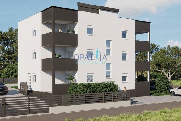 Sabunike, działka budowlana z projektem 6 mieszkań w pobliżu morza