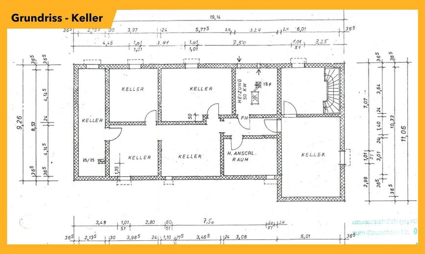 Exklusives Landhaus mit 255 m² Wohnfläche auf 1.600 m² Traumgrundstück im Taunus – Keller