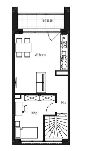 Charmante vollmöblierte 3-Zimmer-Neubauwohnung im 5/6. OG WE 108 – Foto 22