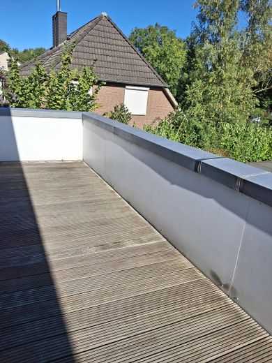 Exklusives Penthouse in Hamburg-Boberg, eigene Erdwärme, kein Hausgeld – ...für die Morgensonne