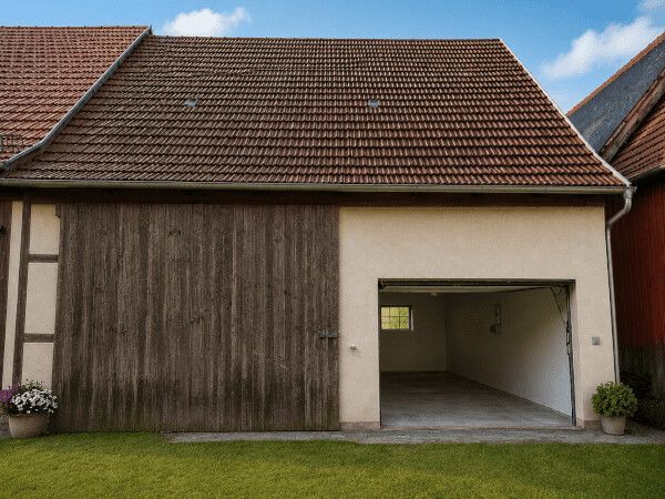 PROVISIONSFREI Großzügiges Einfamilienhaus mit Scheune und Garage in ruhiger Lage von Fladungen / Rhön – Scheune