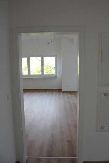 Flur, Blick ins Wohnzimmer