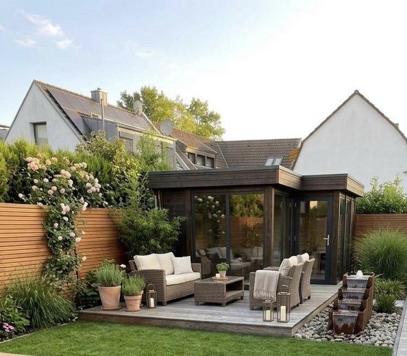 Erstbezug: Niedrigenergiehaus in Düsseldorf-Kalkum, provisionsfrei, Süd-West-Lage – mögliche Gartengestaltung