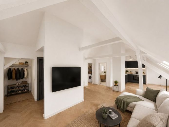 Neu-Erstbezug, Dachgeschosswohnung in innenstadtnaher Lage – urbanes Wohnen in Nürnberg – Foto 1