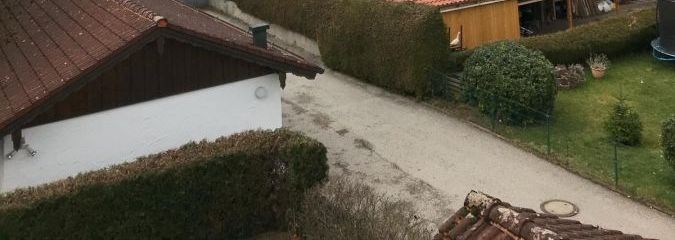 Naturidylle pur:DG-Whng. m. Bergblick in Piding – Blick vom Balkon