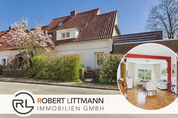 Reihenendhaus mit Garten und Garage in Schönebeck