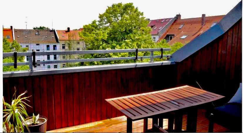 Schöne Dachterrasse