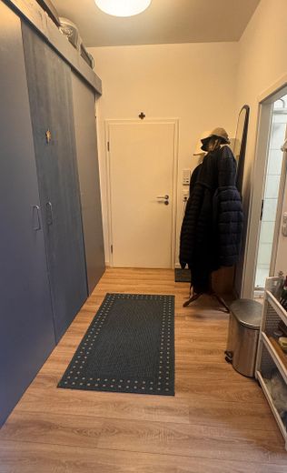 Eingang und Einbauschrank