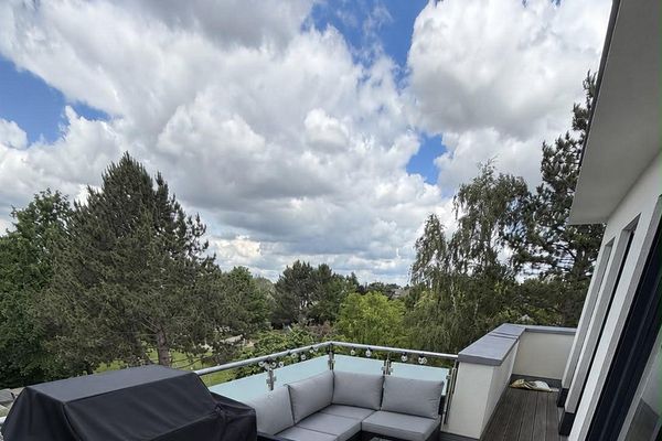 Luxus-Penthouse mit A+ Energiebilanz, Klimaanlage & Traum-Dachterrasse in EU-Südstadt