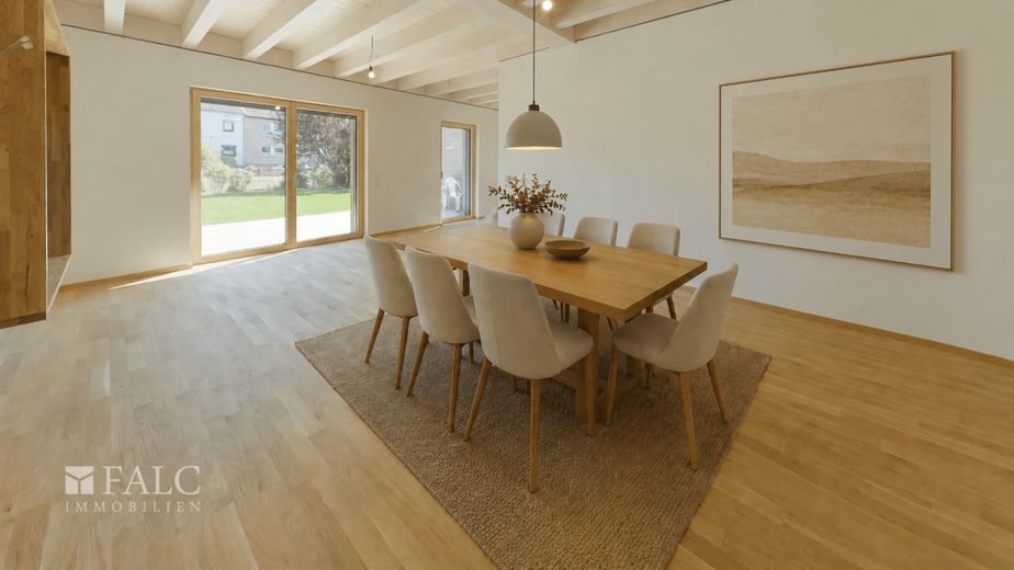 Wohnen mit Zukunft-BAUFRITZ Haus-energieeffizient und familienfreundlich! – Esszimmer - Digital Eingerichtet