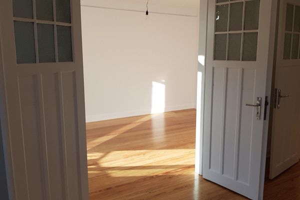 Büro / Praxis - Whg.  Erstbezug/Kernsanierung - 3fiso-Fenster  3 Räume, parallel Mühlenkamp, Garten