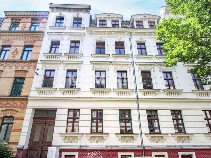 Leipzig-Gohlis: Balkonlu bakımlı 3 odalı daire – Fotoğraf 1