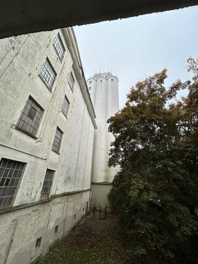 Außenansicht Mühlengebäude