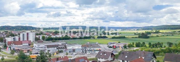 Panoramablick am Waldrand: Großzügiges 4-Zi.-Raumwunder mit Garage und Stellplatz in Renningen.