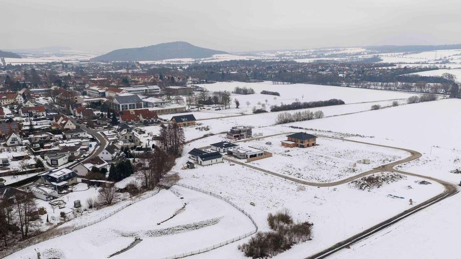 Baugrundstücke im Neubaugebiet Offenbergblick! Keine Provision! Kein Bauzwang! – Luftbild Offenbergblick