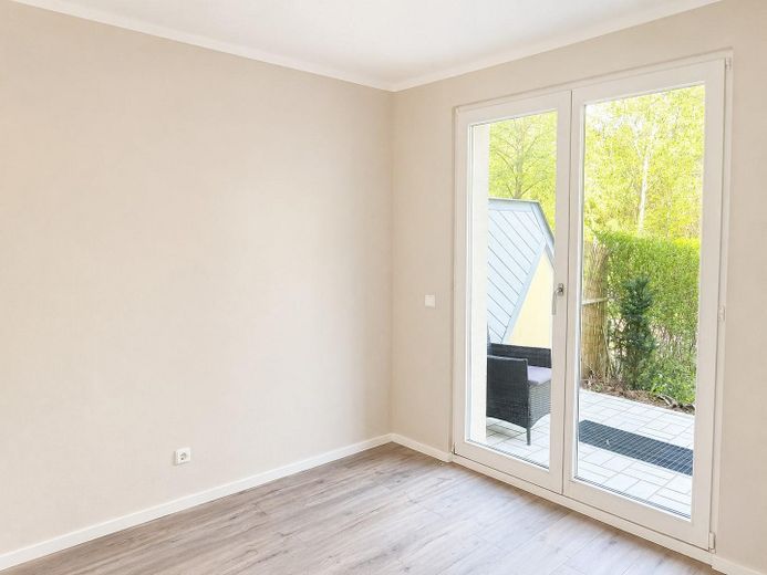 Wohnzimmer und Balkon