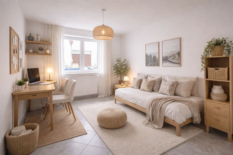 Wohnbeispiel Arbeitszimmer