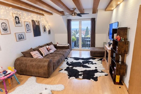 Appartement in eigendom, 55 m2 woonoppervlak + 10 m2 dakstudio in Ludwigshafen - Friesenheim