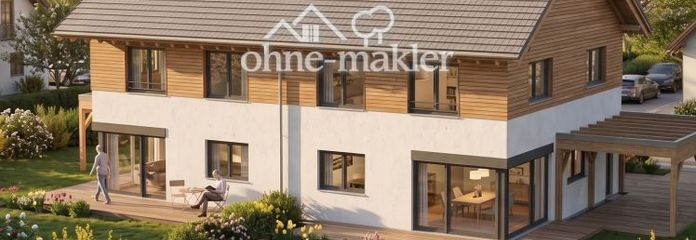 DHH in Prien/Westernach – 500 m zum Strandbad | nachhaltiger Holzbau mit Fa. Regnauer