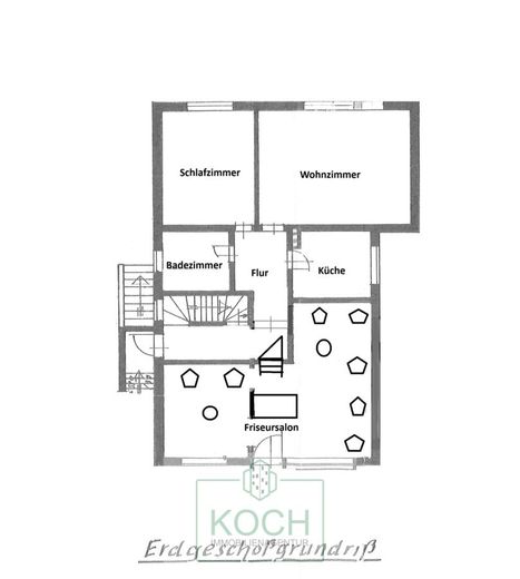 RESERVIERT - Kleines Wohn- und Geschäftshaus am Mecklenburger Weg (Leherheide) – Erdgeschoss
