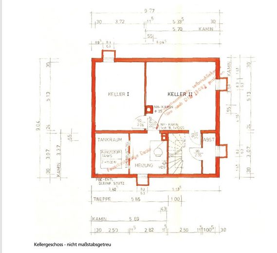 Grundriss-Keller