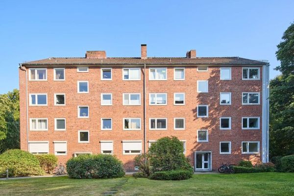 Perfettamente distribuito, centrale e tuttavia tranquillo – appartamento di 3 locali a Barmbek-Nord