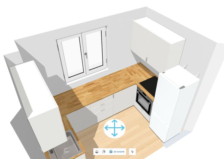 Küche inkl. Einrichtungsmöglk.