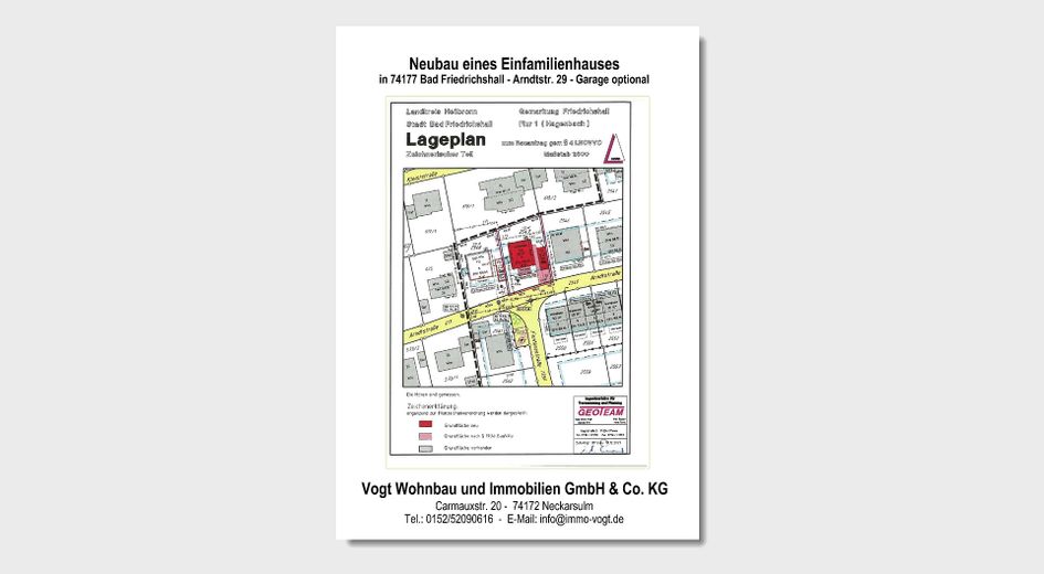 "" अपार्टमेंट के बजाय घर: ज़्यादा जगह, ज़्यादा आज़ादी !! "" – Lageplan