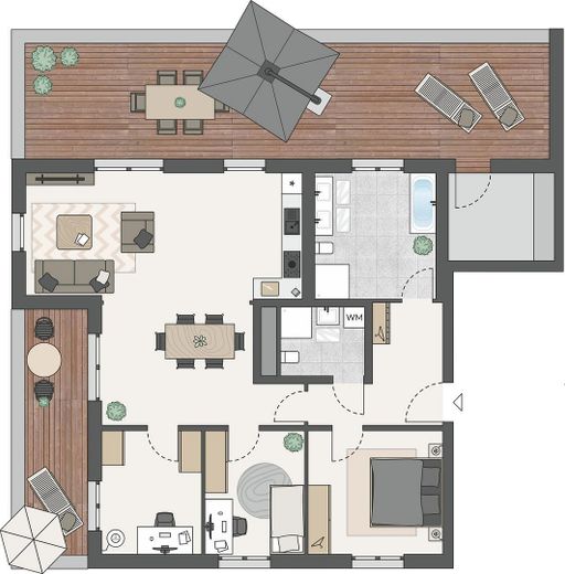 Grundriss Penthouse 01 