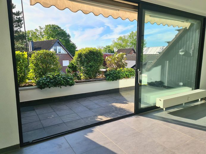 Wohnzimmer / Dachterrasse