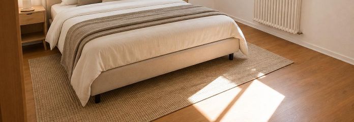 Renovierte 3,5-Zimmer Maisonette-Wohnung mit eigenem Garten! – Schlafzimmerbeispiel - KI