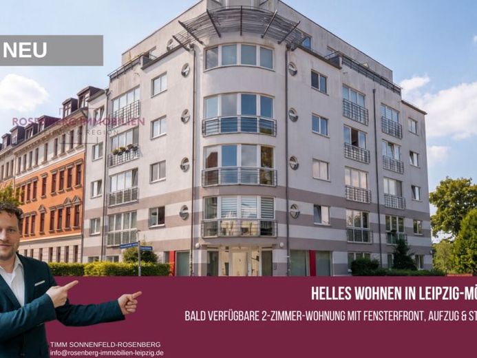 *vacant* Bright 2-room apartment in Möckern – 
with elevator & parking space – Foto 1