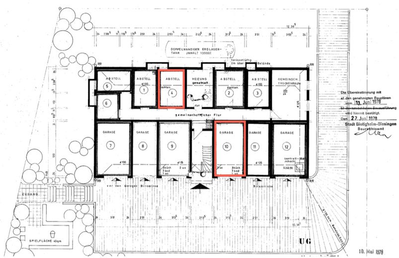 Von privat - Gepflegte, renovierte 3-Zimmer Wohnung mit Balkon in Tamm – Keller Nr. 4, Garage Nr. 10