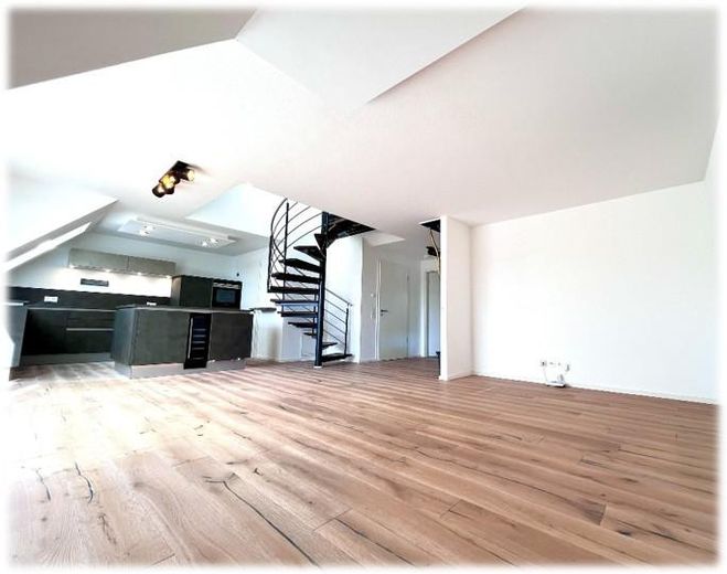 Toekomstbestendig wonen: moderne KfW-55-maisonette (A+) met groot dakterras & 2 parkeerplaatsen – Wohnen_Essen_Küche_2