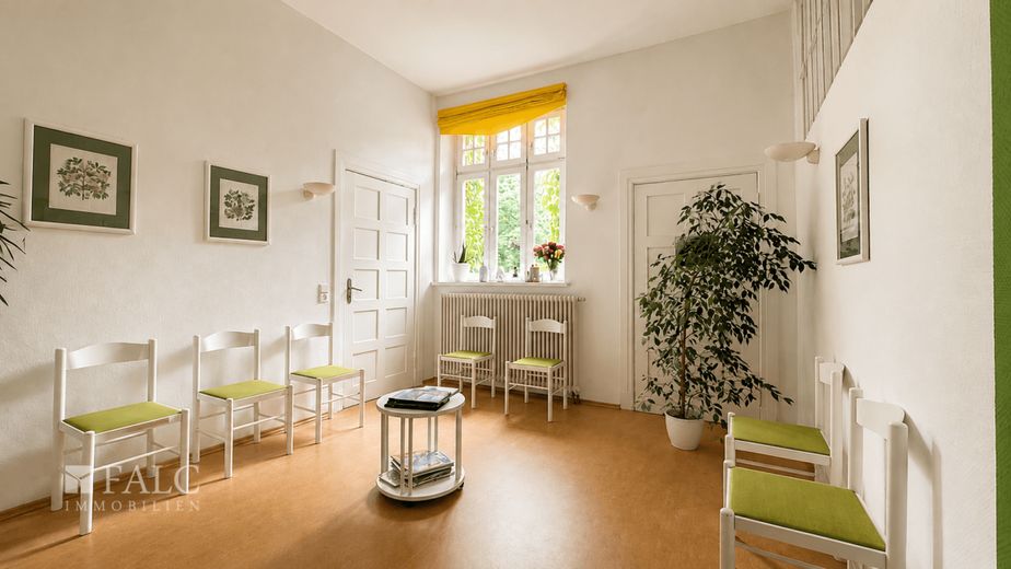 ***Denkmal - Stilvolle Villa im Landhausstil - Wohnen mit besonderem Ambiente*** – Wartezimmer