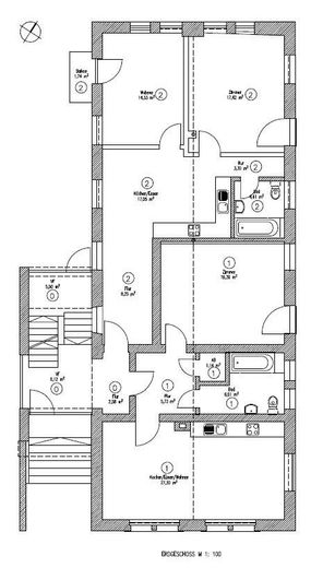 EG - Grundriss - Einheit 2