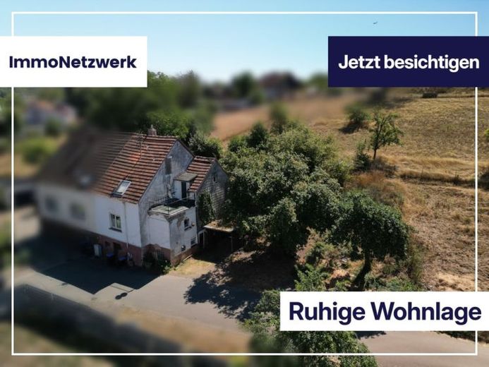Wohnhaus am Feldrand mit 1490 m² Grundstück – ideal zur Renovierung – Foto 1