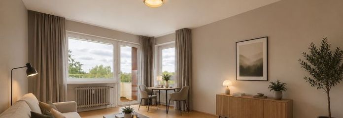 Charmante Wohnung mit traumhaftem Ostseeblick, Balkon und Sauna