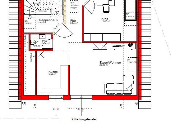 3-Zimmer-Wohnung Dachgeschoss