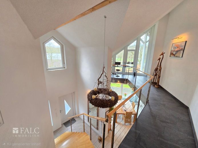 Ein Haus wie kein zweites, ruhig gelegen und mitten drin – Treppenhaus 1
