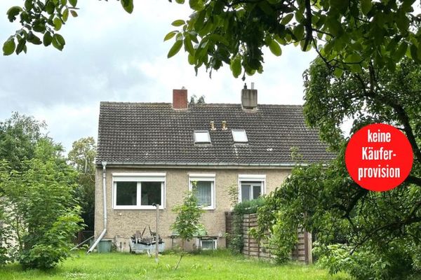 HORN IMMOBILIEN ++ Anklam yakınlarındaki Gellendin’de, çalışkan eller için küçük yarı müstakil ev, sakin konum