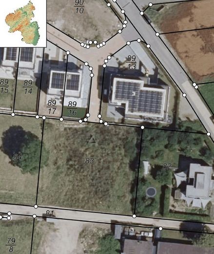 Lageplan Grundstück