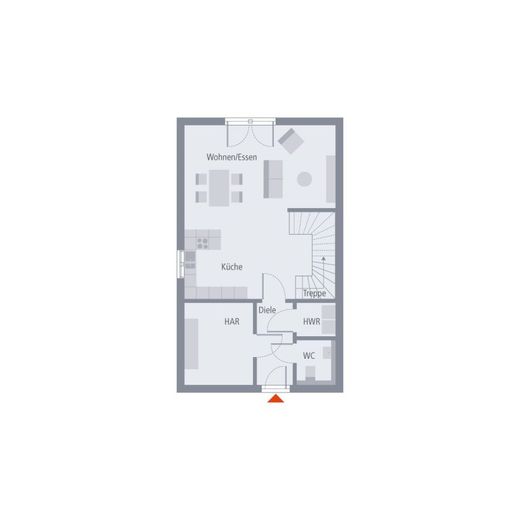 EIN HAUS FÜR JEDEN ANSPRUCH – Grundriss Erdgeschoss